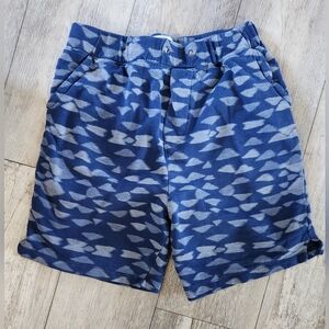 Urban Outfitters Men's Koto Printed Knit Shorts - blue